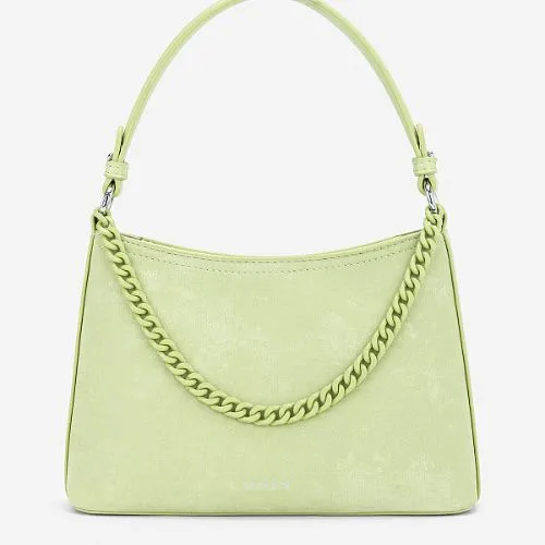 Bucket bag with same color chain - TOT 0195 - Cream color