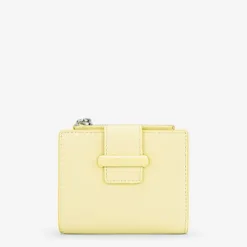 Clutch with decorative lock of the same color - WAL 0331