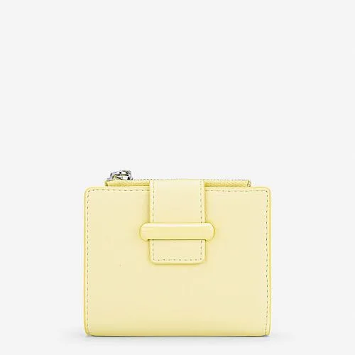 Clutch with decorative lock of the same color - WAL 0331