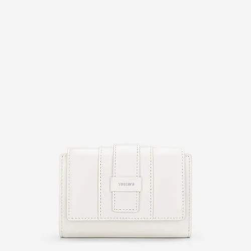 Clutch with decorative lock of the same color - WAL 0333