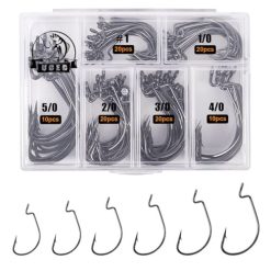 VMC Offset Hook Assortment Set 30-Pack