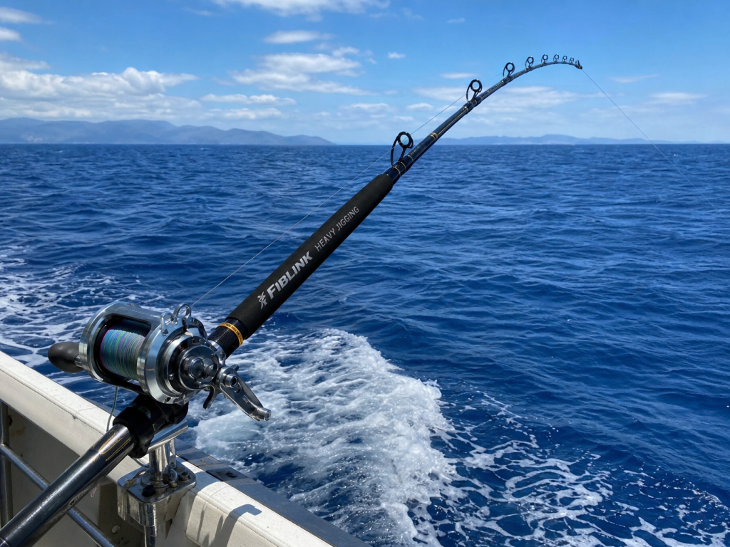 fiblink offshore heavy jigging rod
